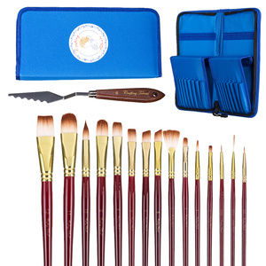 Artist Paint Brushes Set Watercolor, Acrylic, Oil